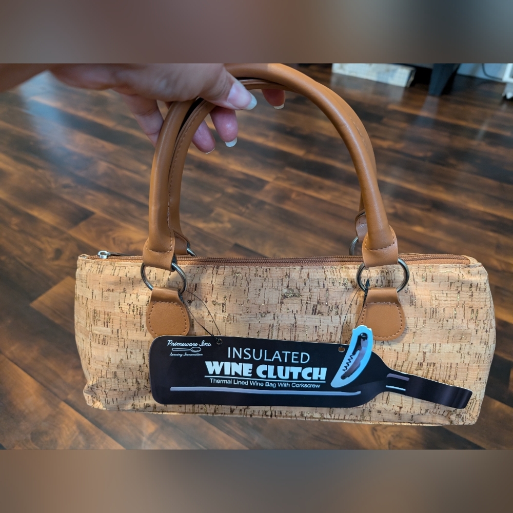 Insulated Wine Clutch